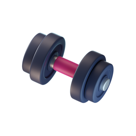 Dumbbell  3D Icon