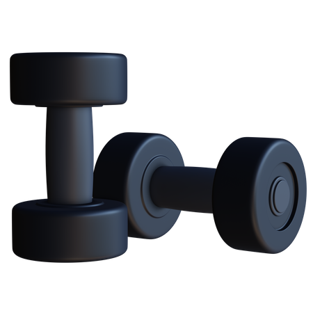Dumbbell  3D Icon