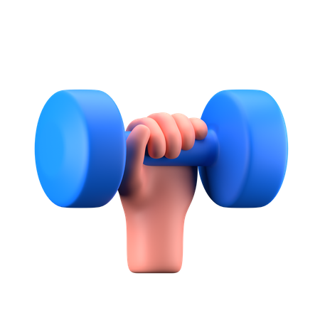 Dumbbell  3D Icon