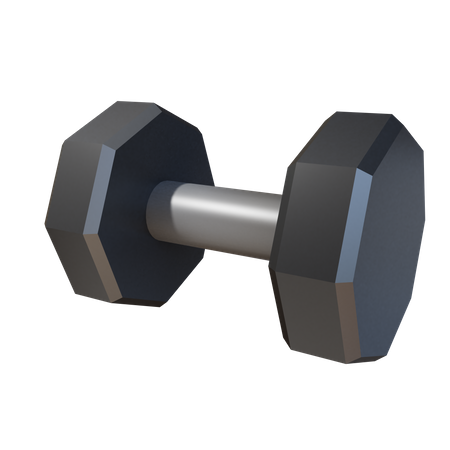 Dumbbell  3D Icon