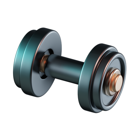 Dumbbell  3D Icon