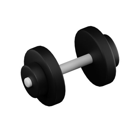 Dumbbell  3D Illustration