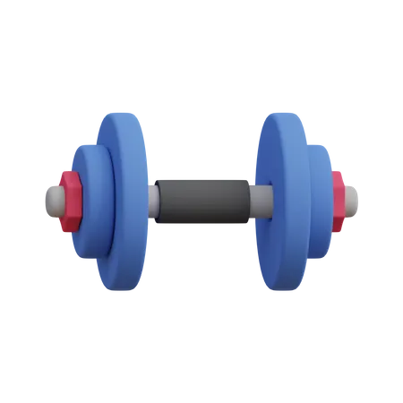 Dumbbell  3D Illustration