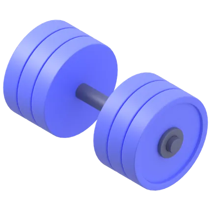 Dumbbell  3D Illustration