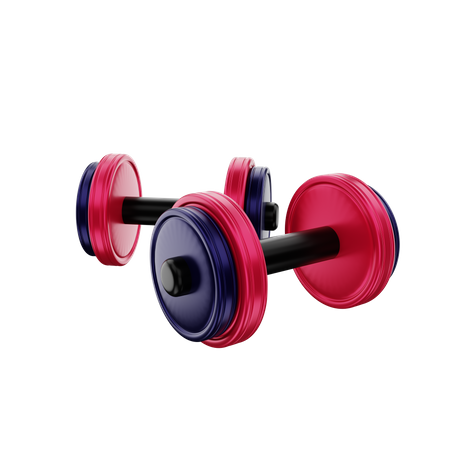 Dumbbell  3D Illustration