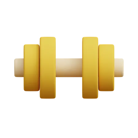 Dumbbell  3D Illustration