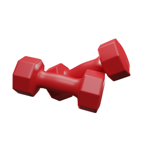 Dumbbell  3D Illustration