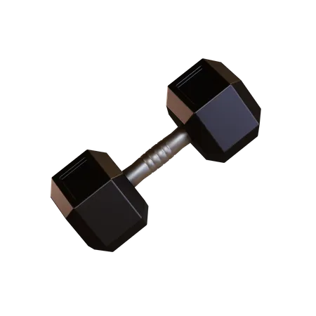 Dumbbell  3D Illustration