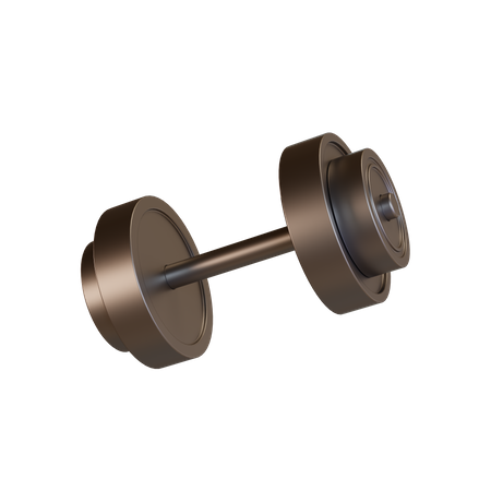 Dumbbell  3D Illustration