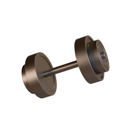 Dumbbell  3D Illustration