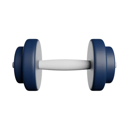 Dumbbell Fitness Gym 3D Icon