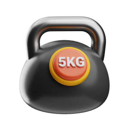 Dumbbell Gym  3D Icon