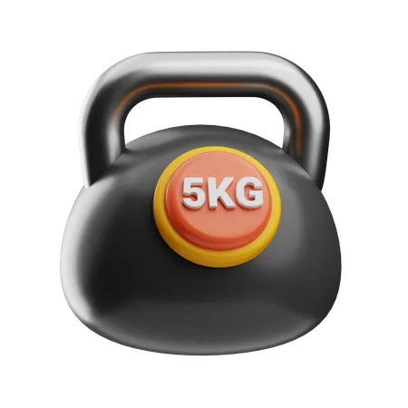 Dumbbell Gym  3D Icon