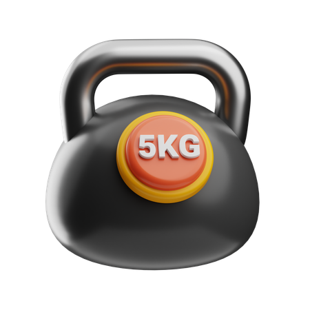 Dumbbell Gym  3D Icon