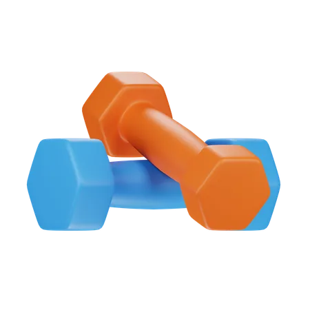 Dumbbell Set  3D Icon