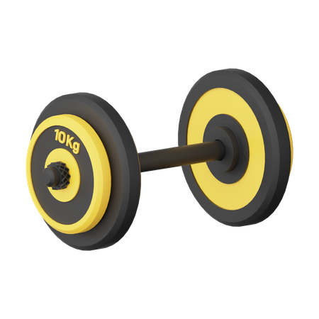 Dumbbells  3D Illustration