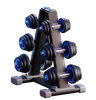 dumbbells rack
