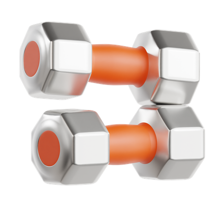 Dumbell  3D Icon