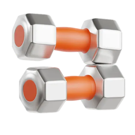 Dumbell  3D Icon