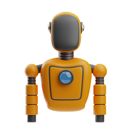 Dummy Robot  3D Icon