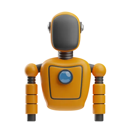 Dummy Robot  3D Icon