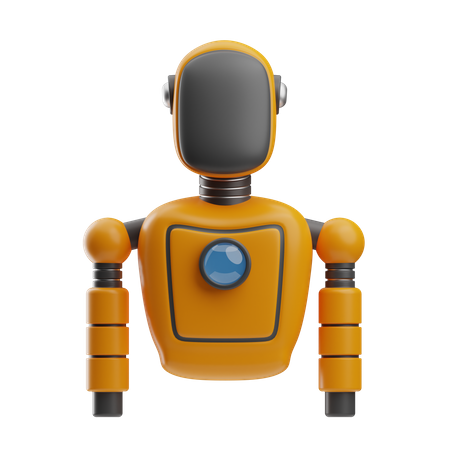 Dummy-Roboter  3D Icon