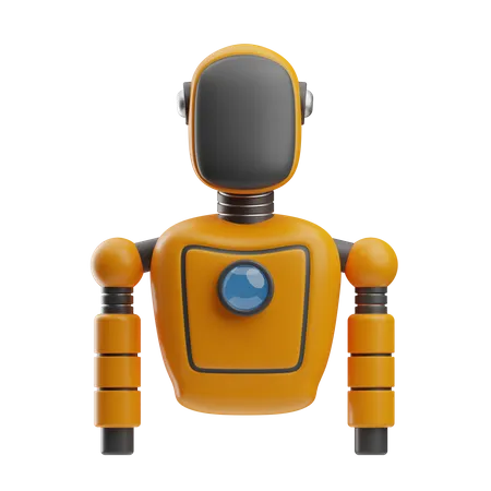 Dummy-Roboter  3D Icon