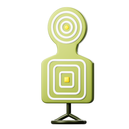 Dummy Target  3D Icon