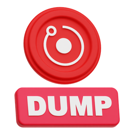 Dump Render Token  3D Icon