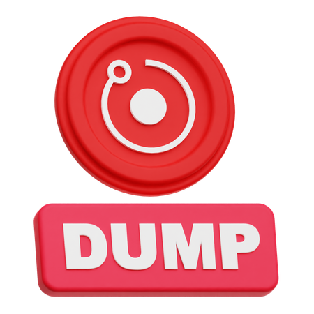 Dump Render Token  3D Icon