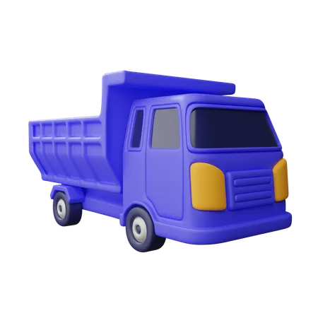 Dump truck  3D Icon
