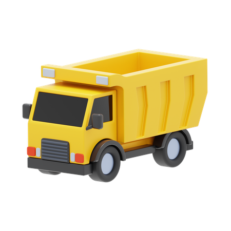 Dump Truck  3D Icon