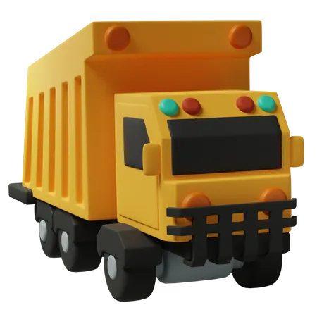 Dump Truck  3D Icon