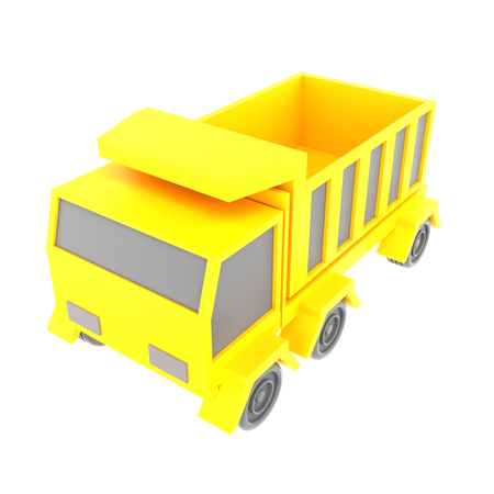 Dump Truck  3D Icon