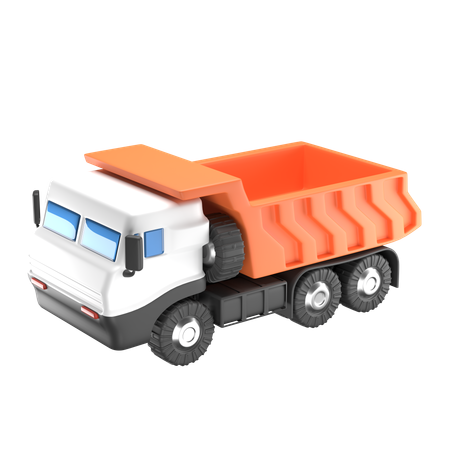 Dump Truck  3D Icon