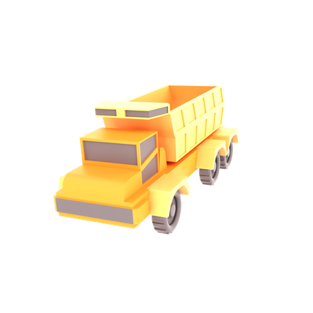 Dump Truck  3D Icon