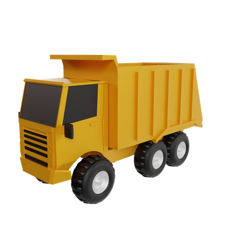 Dump Truck  3D Icon