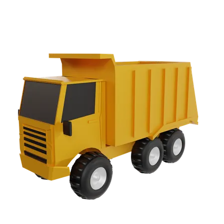 Dump Truck  3D Icon