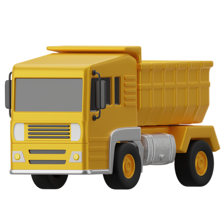 Dump Truck  3D Icon