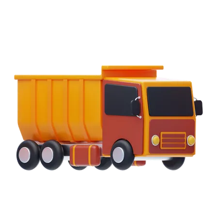 Dump Truck  3D Icon