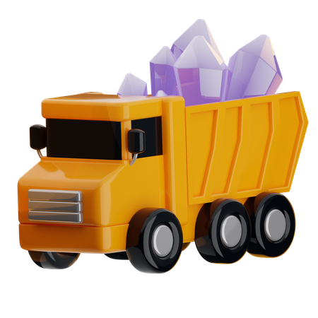 Dump Truck  3D Icon