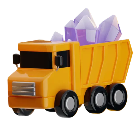 Dump Truck  3D Icon