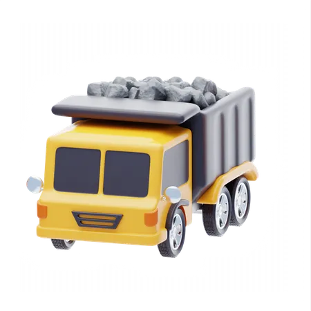 Dump Truck  3D Icon