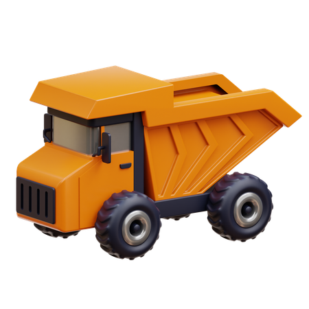Dump Truck  3D Icon