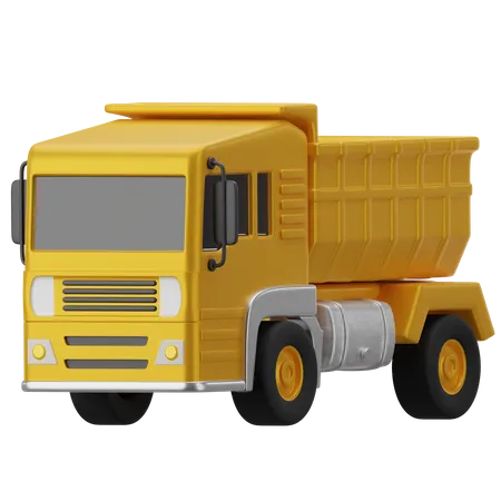 Dump Truck 3D Icon