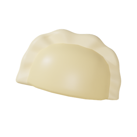 Dumpling  3D Illustration