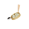 dumpling 3d logo