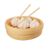 3d dumplings logo