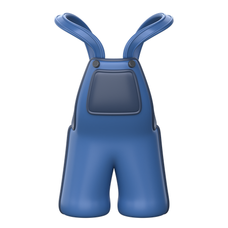 Dungarees  3D Icon