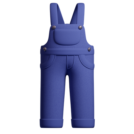 Dungarees  3D Icon